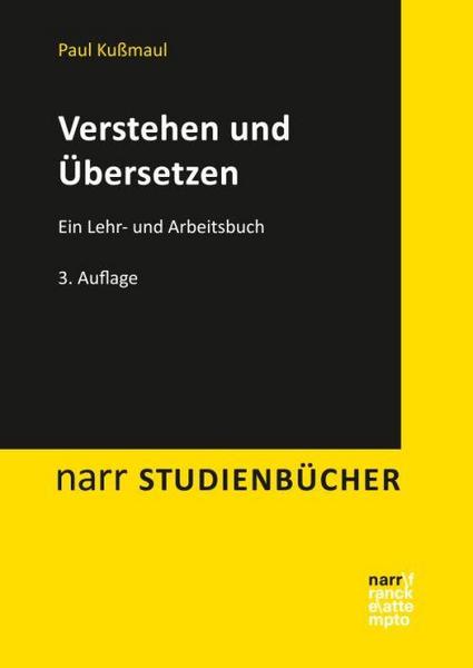 Verstehen und Übersetzen, Narr Verlag